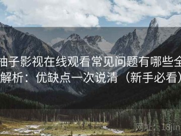 柚子影视在线观看常见问题有哪些全解析：优缺点一次说清（新手必看）