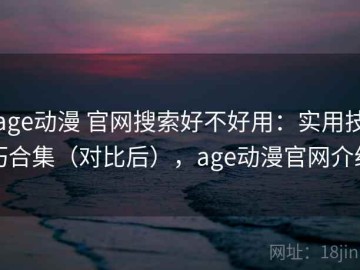 age动漫 官网搜索好不好用：实用技巧合集（对比后），age动漫官网介绍