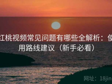 红桃视频常见问题有哪些全解析：使用路线建议（新手必看）