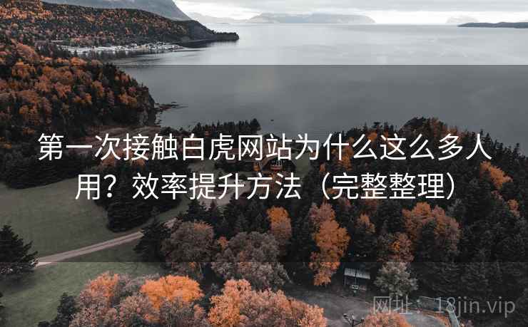第一次接触白虎网站为什么这么多人用？效率提升方法（完整整理）