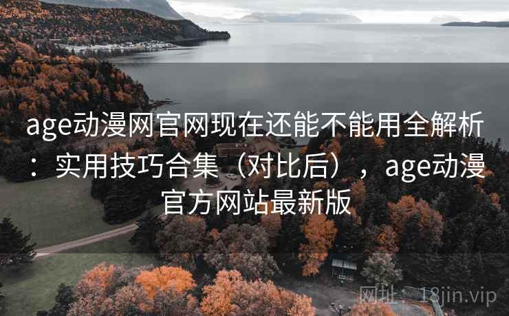 age动漫网官网现在还能不能用全解析：实用技巧合集（对比后），age动漫官方网站最新版