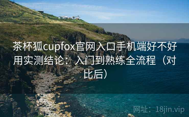 茶杯狐cupfox官网入口手机端好不好用实测结论:入门到熟练全流程(对比后) 茶杯狐cupfox官网入口手机端好不好用实测结论:入门到熟练全流程(对比后)