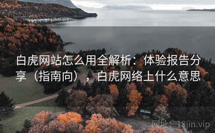 白虎网站怎么用全解析：体验报告分享（指南向），白虎网络上什么意思